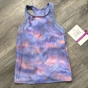 Athleta Girl Sunset High Neck Tankini Swim Top - Size 7 - NWT